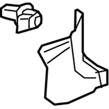 Toyota 62101-06120-C0 Cowl Trim