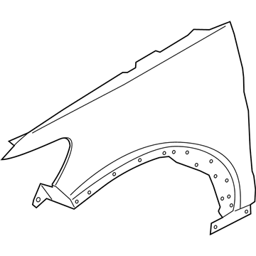 Ford LB5Z-16005-A Fender
