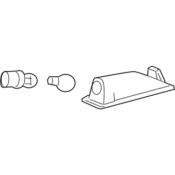 GM 20901148 License Lamp