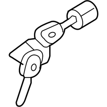 Honda 77520-TA0-A01 Cylinder, Glove Box