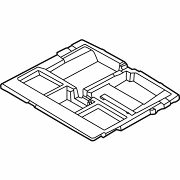 Hyundai 85750-N9050-NNB TRAY-LUGGAGE, CENTER