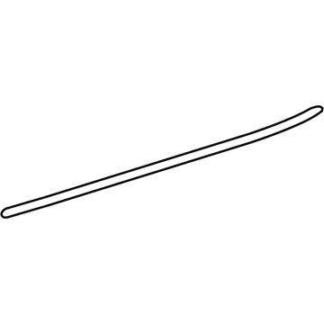 Lexus 75730-53030 Moulding Assy, Rear Door Belt