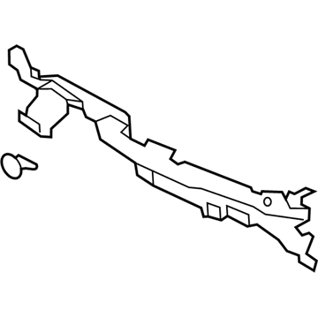 Toyota 55211-12780 SILENCER, Fr Panel