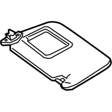 Toyota 74310-47610-B0 Sunvisor