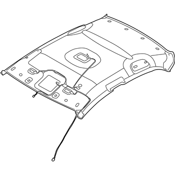 Hyundai 85310-F2100-TTX Headlining Assembly