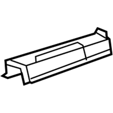 Lexus 57803-53030 Reinforcement Sub-Assy, Rear Floor Side Member, Rear RH