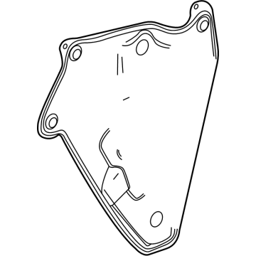 GM 42485200 Water Deflector