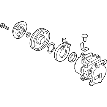 Hyundai 97701-1R000 Compressor Assembly