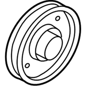 Hyundai 97643-1J100 PULLEY Assembly-Air Conditioning Compressor