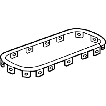 GM 85557943 PLATE-F/FLR CNSL CUP HLDR OPG TR *BLACK ICE CHM