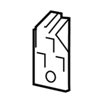 BMW 51-11-7-315-959 Support, Insert, Left