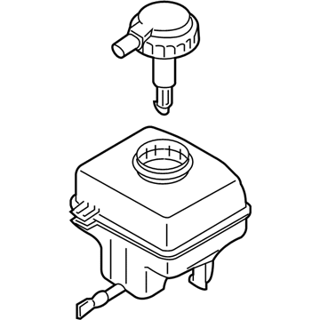 BMW 34-33-6-856-836 Expansion Tank