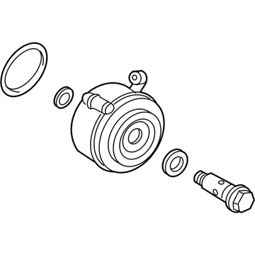 Toyota 15710-62050 Oil Cooler Assembly