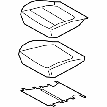 Hyundai 88100-AB010-G8S Cushion Assembly-FR Seat, LH