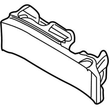 BMW 51-47-8-185-238 Pad Floor Carpet, Right Rear