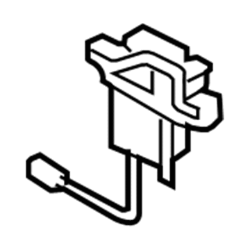 Lexus 71904-50160 Adjuster, Front Seat Headrest