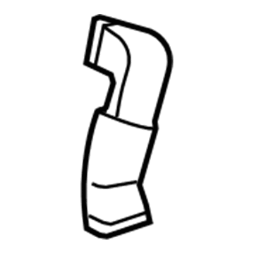 Lexus 87218-50040 Duct, Air, Rear No.6