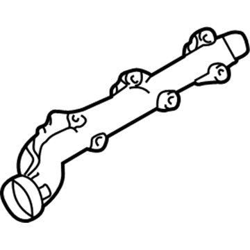 BMW 11-53-1-406-918 Return Pipe