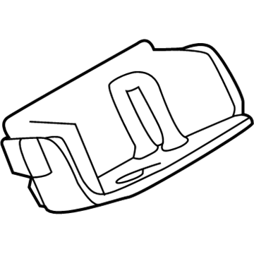 Nissan 90570-5RB0A STRIKER-Back Door Lock