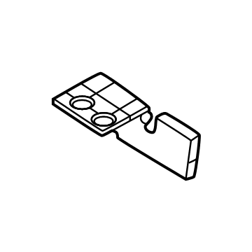 Nissan 93882-5EE0A Deflector-Wind, Rear Wheel House RH