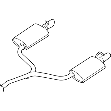 Ford FB5Z-5230-E Muffler