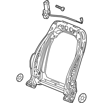 GM 13583245 Seat Back Frame