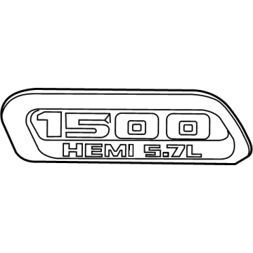 Mopar 68276334AA Bezel-Hood