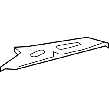 Lexus 58313-72010 Panel, Rear Floor Side, RH