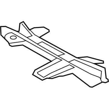 Lexus 57606-75011 Member Sub-Assy, Rear Floor Cross, NO.2