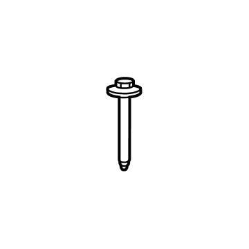 Mopar 6512773AA SCEW-HEXAGON Head