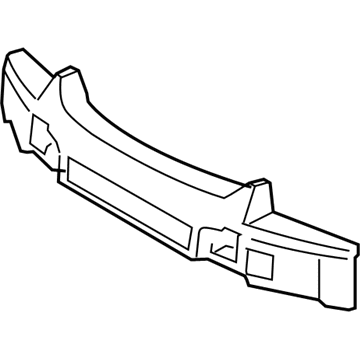 Lexus 52611-30310 Absorber, Front Bumper Energy