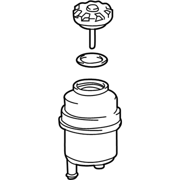BMW 32-41-6-851-217 Power Steering Fluid Reservoir