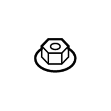 BMW 07-14-9-284-315 Self-Locking Hex Nut