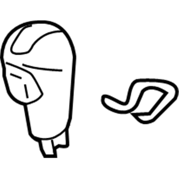 Nissan 34910-5ZS2A Knob Assy-Control Lever, Auto
