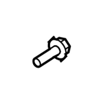 Mopar 6104242AA Bolt-HEXAGON FLANGE Head
