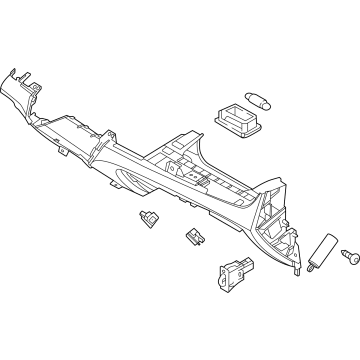 Kia 84760Q5000WK Panel Assembly-LWR Ctr