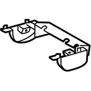 Toyota 78609-08020-B0 Front Leg Assembly Lock Cover