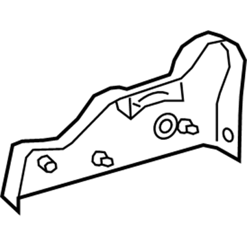 Toyota 71802-08020-B0 Recliner Cover