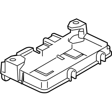 BMW 66-54-9-296-970 BRACKET, CONTROL UNIT