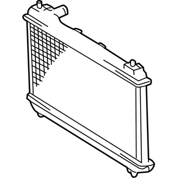 Lexus 16410-AZ044 Radiator Assembly, Mvp