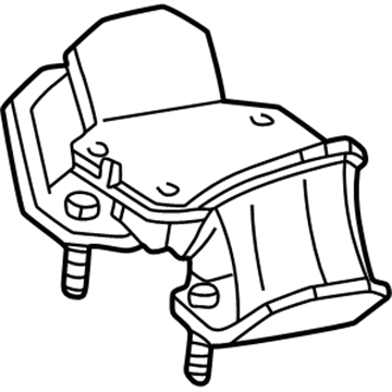 Lexus 12371-50200 Insulator, Engine Mounting, Rear NO.1