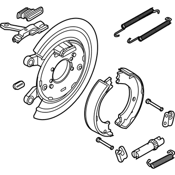 Mopar 52113468AF Plate-Parking Brake