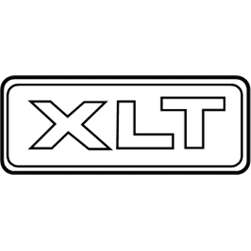 Ford 1L2Z-7842528-GA Nameplate