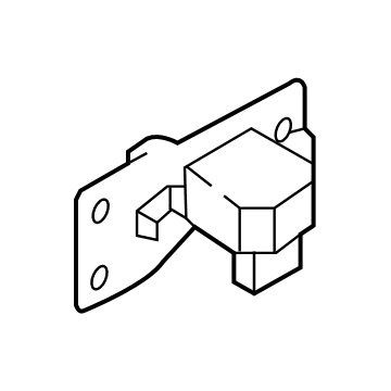 Hyundai 55896-B1000 Sensor-G, Rear