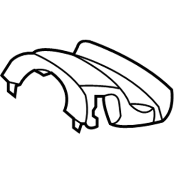 Hyundai 84850-2L100-XP Steering Column Upper Shroud