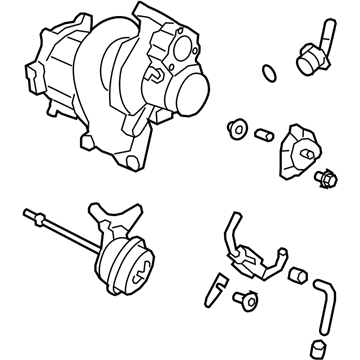 GM 28289992 TURBOCHARGER ASM-CMPR AIR INT
