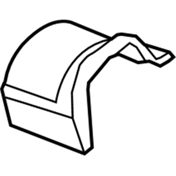 GM 12589408 Shield-Turbo Heat
