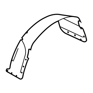Ford LC3Z-9927886-A Wheel Shield