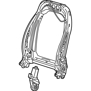 GM 13507591 Seat Back Frame