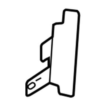 Ford 8L2Z-78001A06-A Side Air Baffle